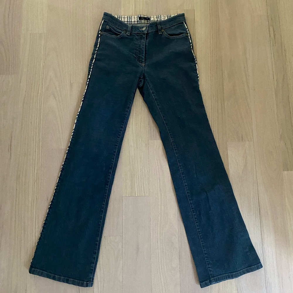 Burberry London Boot Cut Jeans (Skinny Fit)